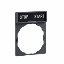  PORTE ETIQUETTES STOP-START 