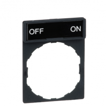  PORTE ETIQUETTES OFF-ON 