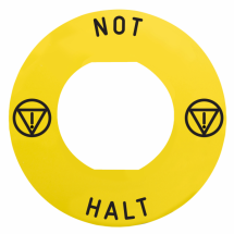  ETIQUETTE NOT HALT ZBZ160 