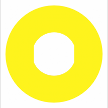  ETIQUETTE CIRCULAIRE JAUN 