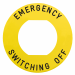  ETIQUETTE EMERGENCY SWITC 