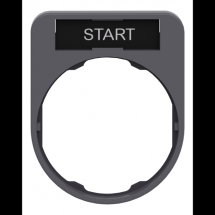  PORTE-ETIQUETTE PLAT 40X50 