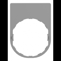  PORTE-ETIQUETTE PLAT 30X40 