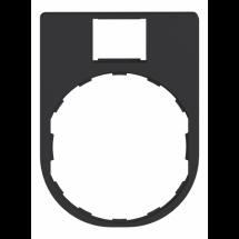  PORT-ETIQUETTE PLAT 30X40 