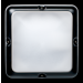  Bang carr� Noir opale 1X E27 6 