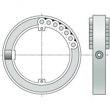  BAGUE ZF64 POUR VERROU 