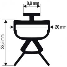  BARRE PALPEUSE 2.5M M T M 