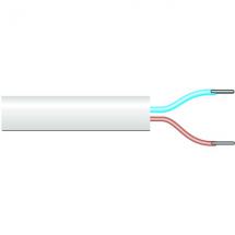  ROULEAU 50M CABLE BLANC 2X0,75 