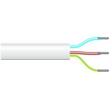  ROULEAU 50M CABLE BLANC 3X0,75 