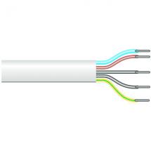  ROULEAU 50M CABLE BLANC 5X0,75 