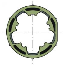  ROUE LT50 50X1,5 CLIP FAIBLE 