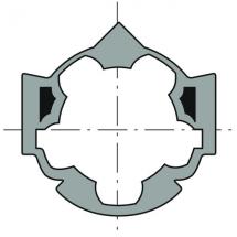  ROUE LT50 TUBE HEXA 50 