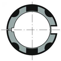  COURONNE LS40 TUBE ZF 45 