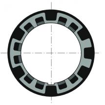  COURONNE POUR TUBE IMBAC 85 