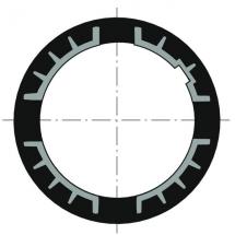  COURONNE LT60 POUR TUBE EDS 78 