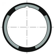  COURONNE LT50 POUR TUBE TW57 