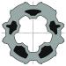  ROUE LT50 POUR TUBE DIAM 65 