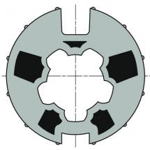  ROUE LT50 POUR TUBE DIAM 63 