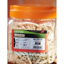  CHEVILLE 8X32 ARPON LOT DE 350 