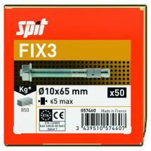  FIX3 M10X65/5 MT      PAR 50 
