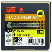  FIX Z XTREM M10x95/35-15 A4 /B 