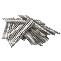  POINTES 4X50MM CRANTEES GALVA 