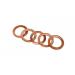  PACK DE 5 RONDELLES CUIVRE 