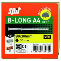  B-LONG 8X80/30 F TETE FRAISEE 