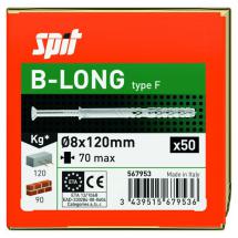  SPIT B-LONG 8/70-120  F TETE F 