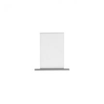  MINI CON TRIM END CAP WH 