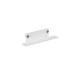  Lspan TRIM END LOCK SCREW WHT 