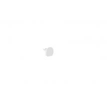  Lspan Rail Rond Embout Blanc 