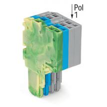  CONNECTEUR FEMELLE POUR 2 COND 