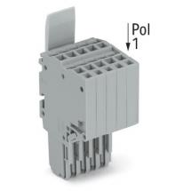  CONNECTEUR FEMELLE POUR 2 COND 