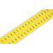  ETIQUETTES PET  JAUNES 20X8MM 