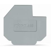  PLAQUE D'EXTREMITE / GRIS 