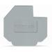  PLAQUE D'EXTREMITE / GRIS 
