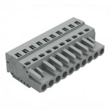  CONNECTEUR FEMELLE DROIT 5 MM 