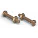  VIS AVEC ECROU M2.5X10MM P/BRI 