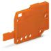  PLAQUE D'EXTREMITE / ORANGE 