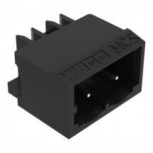  CONNECTEUR MALE 2 POLES COUDE 
