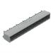  CONNECTEUR MALE FERME 1X1 HOR. 