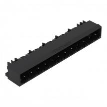  CONNECT MALE 5MM/5P/COUDE/THR/ 