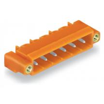  CONNECTEURS ORANGE MALES COUDE 
