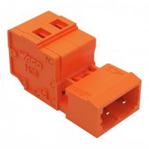  CONNECTEUR MALE CAGE CLAMP 2 P 