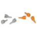  BROCHE DE FERMETURE ORANGE 