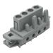  CONNECT FEM 5,00MM 4 P/DROIT/G 
