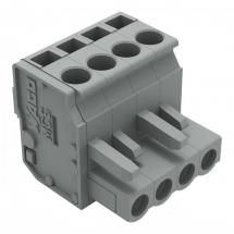  CONNECTEUR FEMELLE COUDE 4 POL 