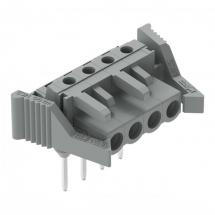  CONNECT FEM PAS 5MM/4 POL/GRIS 