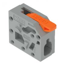  BORNE CI LEVIER 1 POLE GRIS 